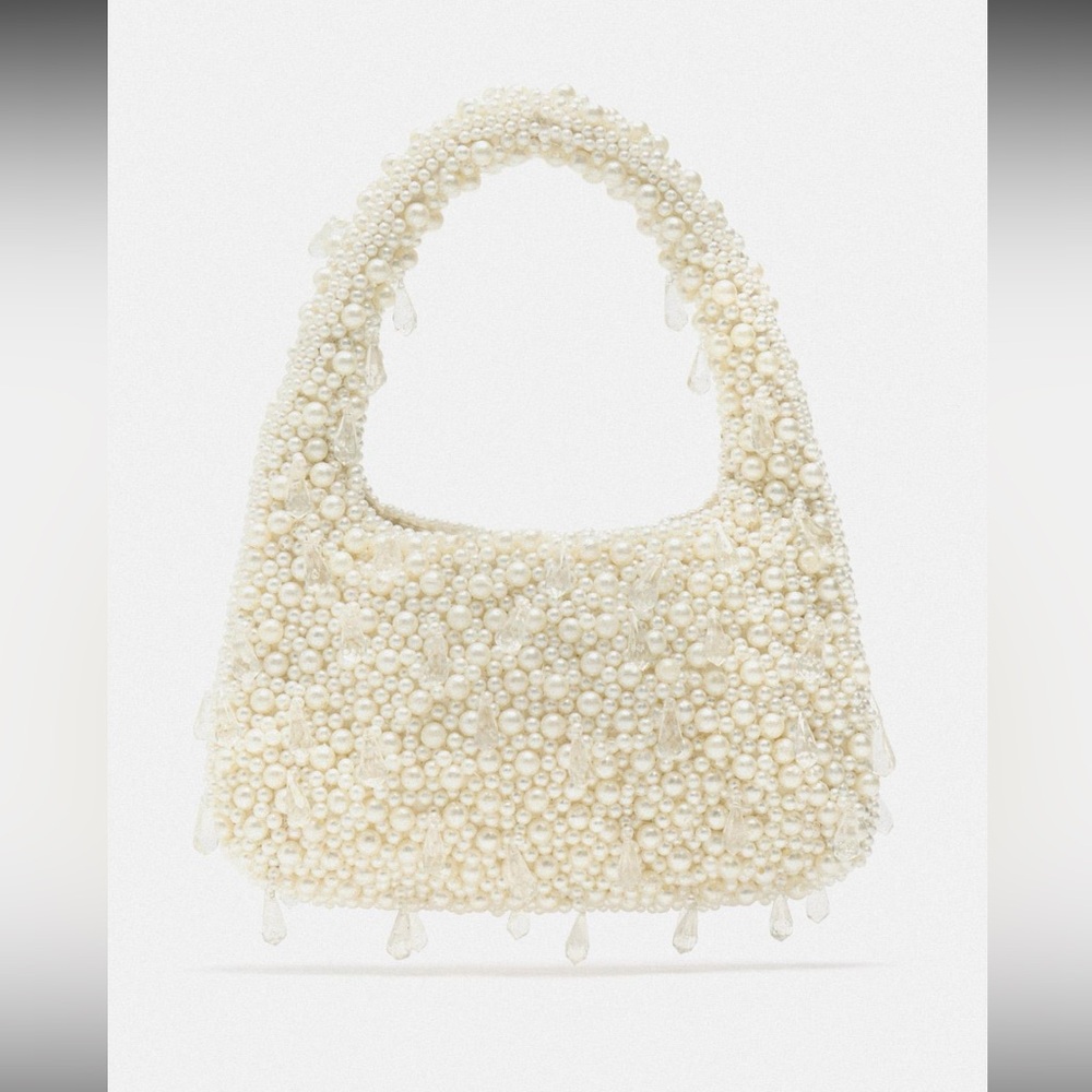 Zara Pearl Shoulder Bag